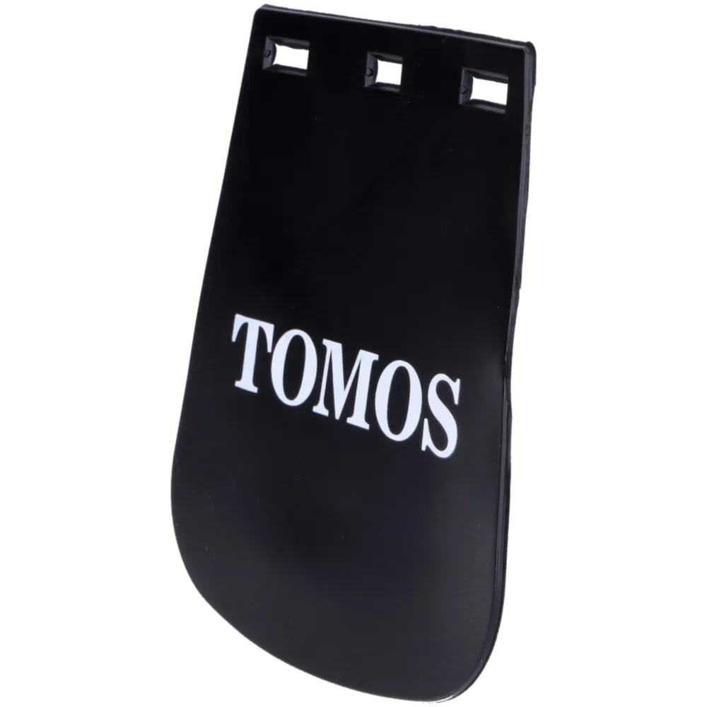 Splash cloth black with Tomos lettering 14x17cm for Tomos MG_2