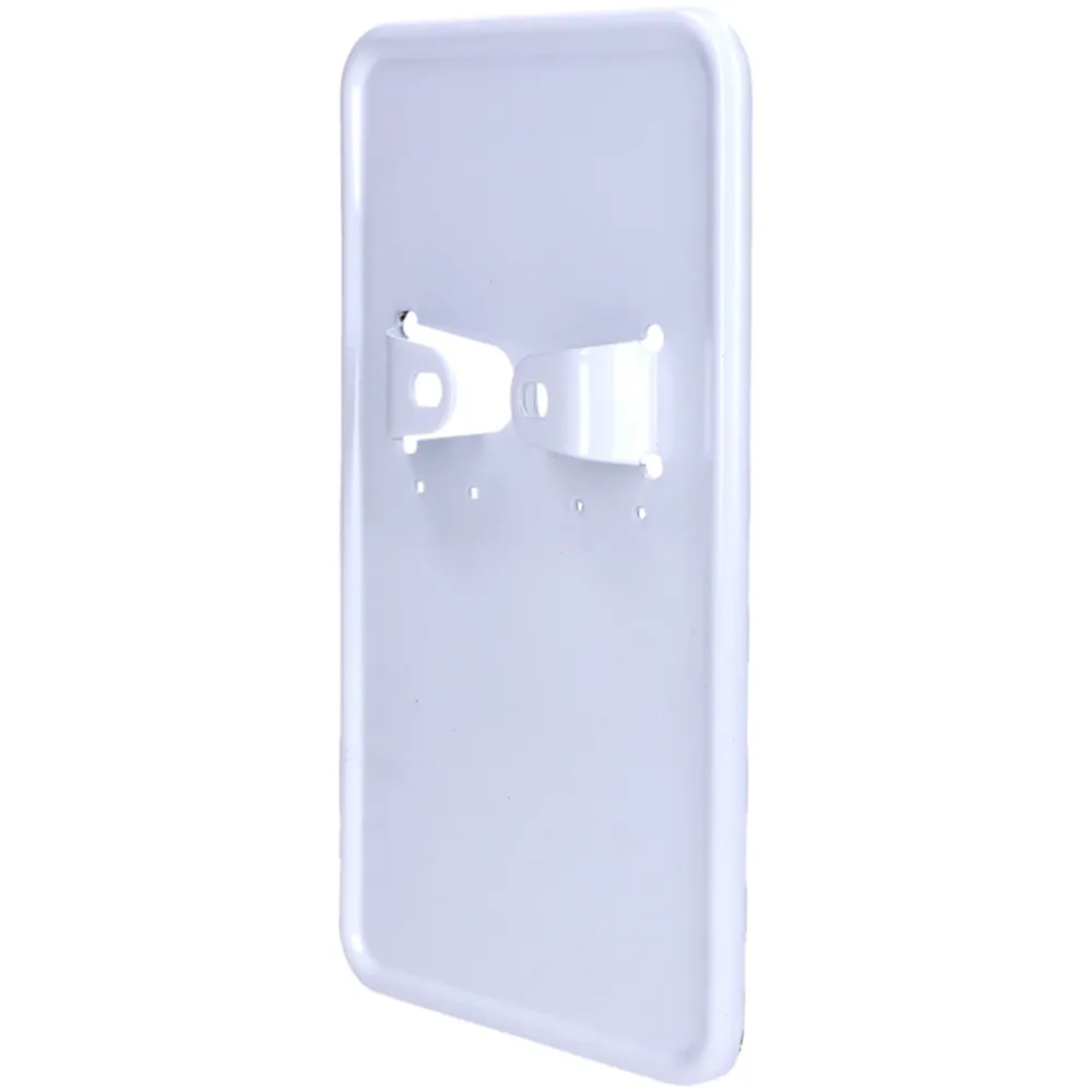 License plate holder Holland metal 100x175 white for Puch Ma_2