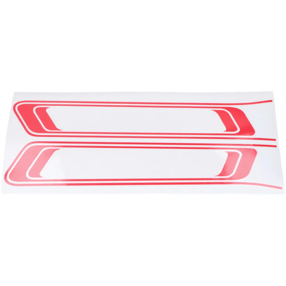 Sticker set tank frame red transfer sticker for Puch Maxi, S_2