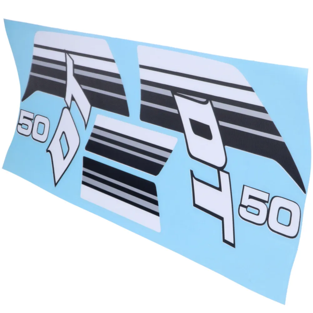 Sticker set tank black gray for Yamaha DT 50 Mokick MG000831_1