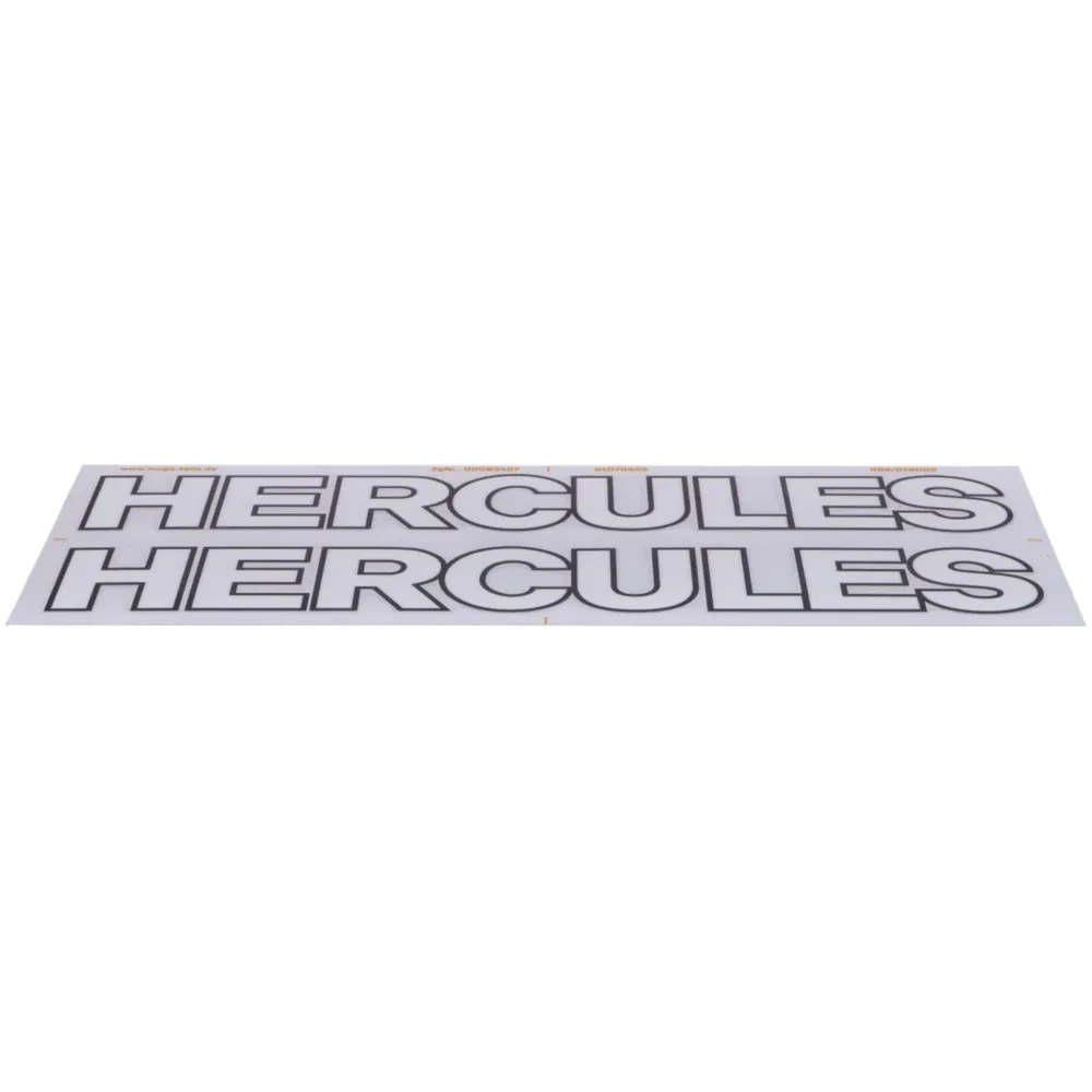 Sticker set tank decor lettering for Hercules Prima, Supra 4_2