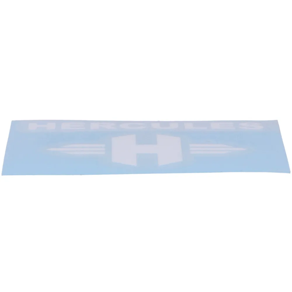Sticker lettering frame decor white for Hercules Prima M, Op_2