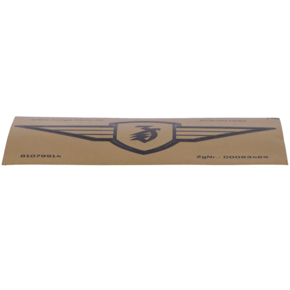Sticker mudguard wing logo for Zündapp Bergsteiger, Automati_2