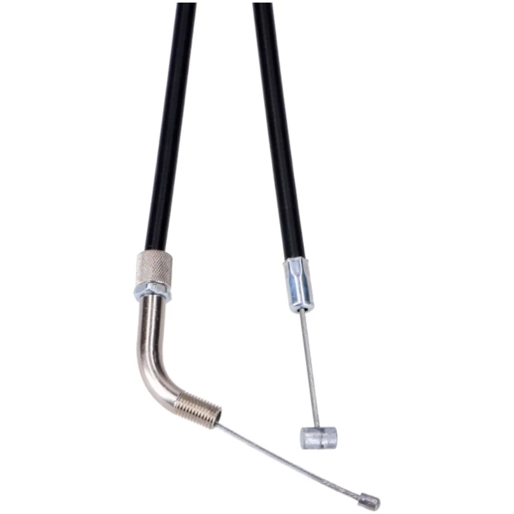 Gaszug mit Rohrbogen Schwarz für Puch, MS 50 V MG00084273_2