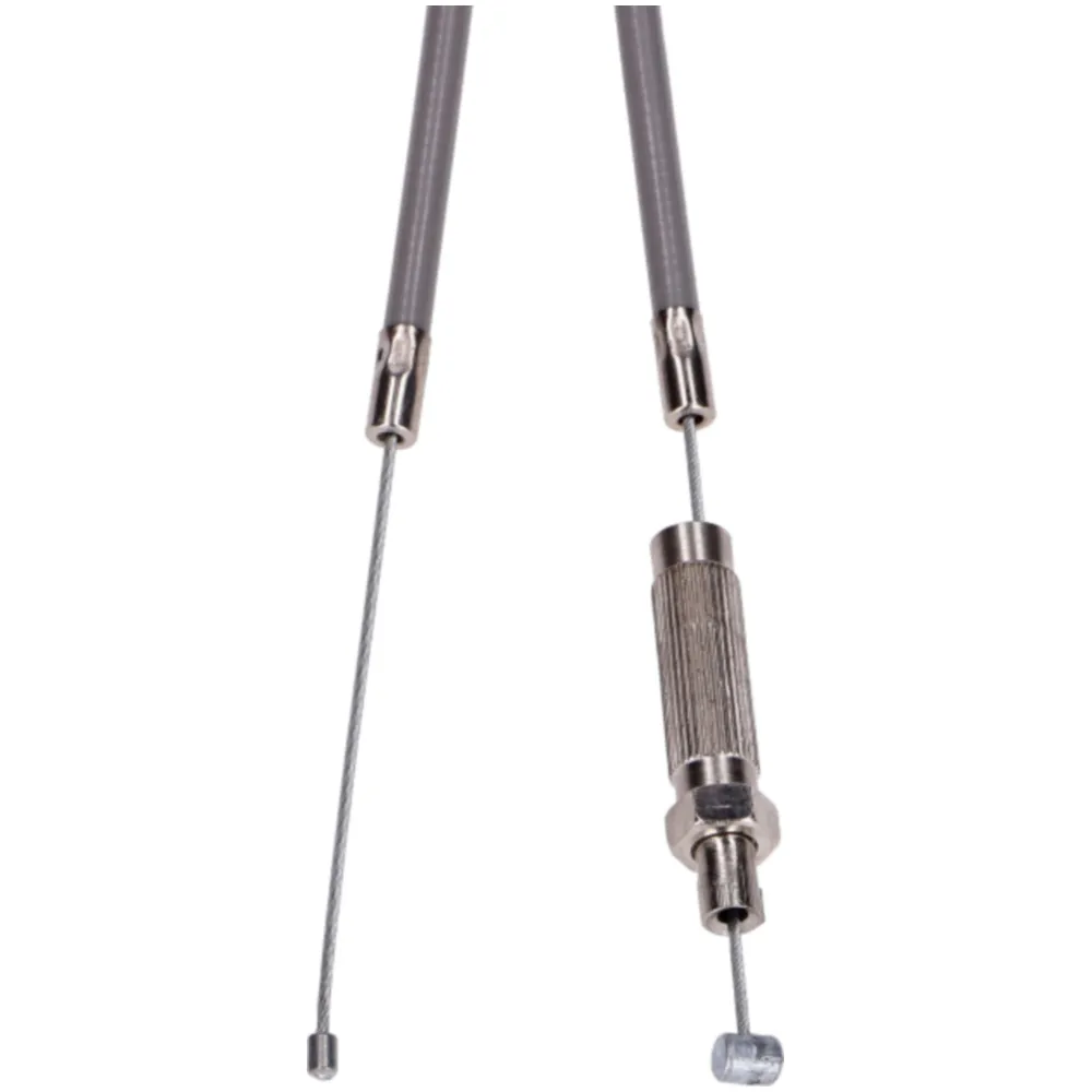 Gaszug grau 1110mm 960mm 110mm mit Stellschraube für Zündapp_2