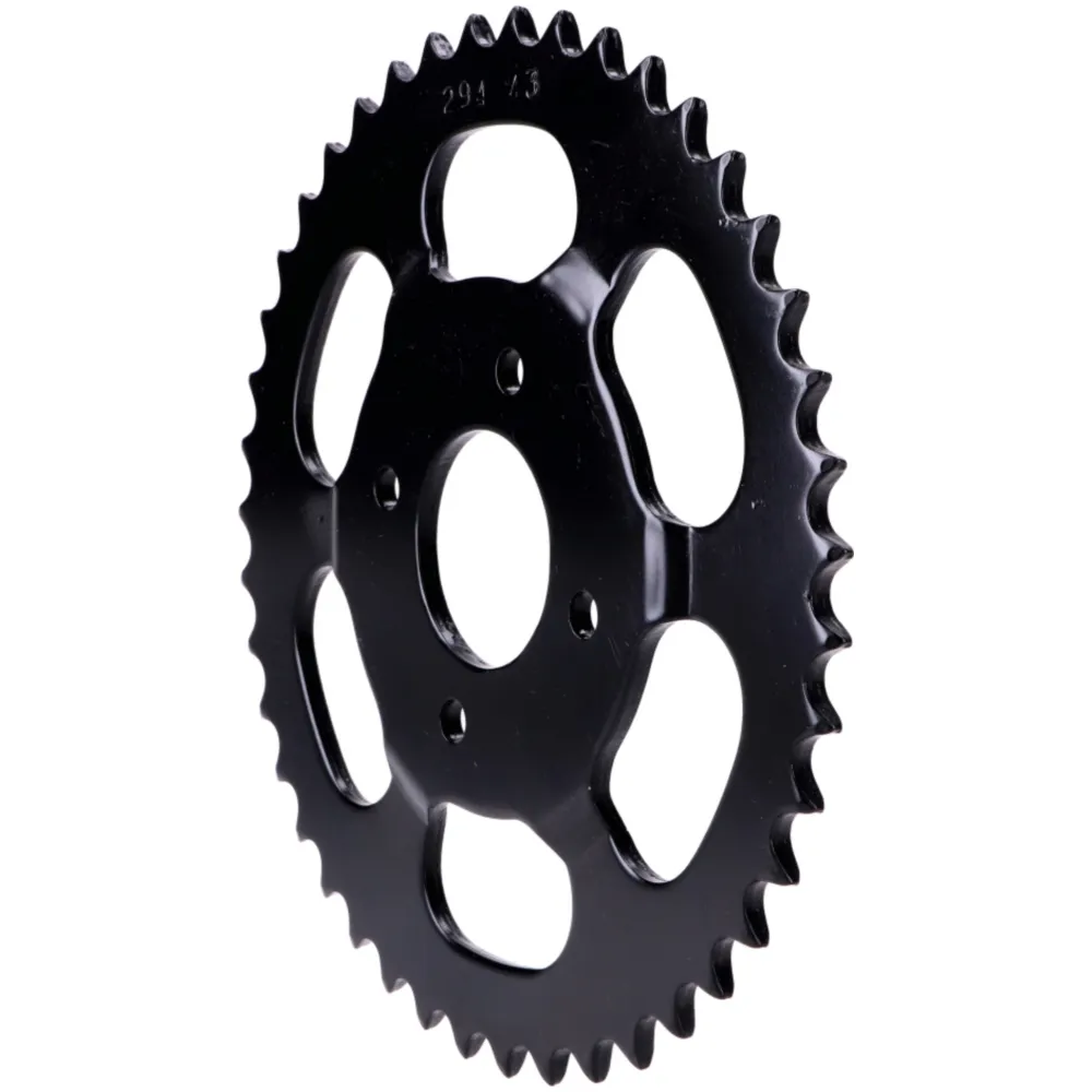 Sprocket Esjot steel 43 teeth black for Hercules Supra 2 D, _2