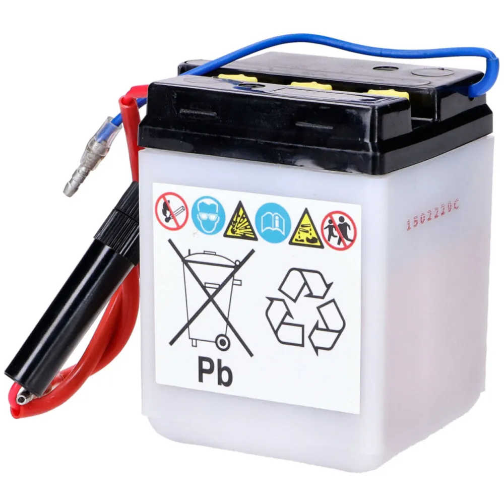 Batterie Yuasa 6N4-2A-4 6V 4Ah leer ohne Säurepack mit Siche_1