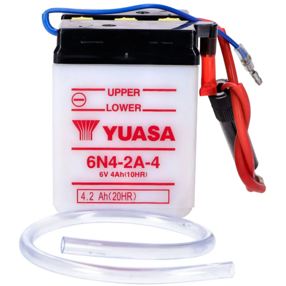 Batterie Yuasa 6N4-2A-4 6V 4Ah leer ohne Säurepack mit Siche_2