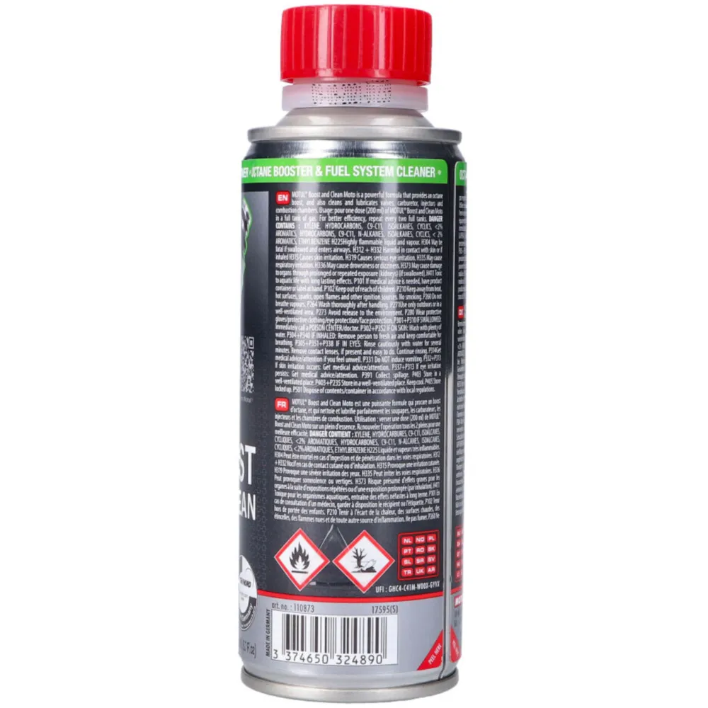 Benzin-Additiv / Oktanverbesserer Motul Boost and Clean 200m_2