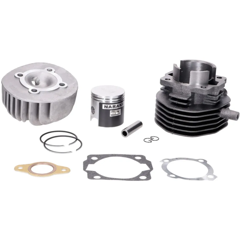 cylinder kit Naraku 85cc 50mm w/ cylinder head for Vespa V50_1