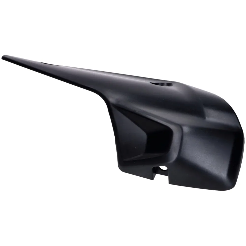 Heat protection exhaust lower Naraku black matt for Yamaha T_1