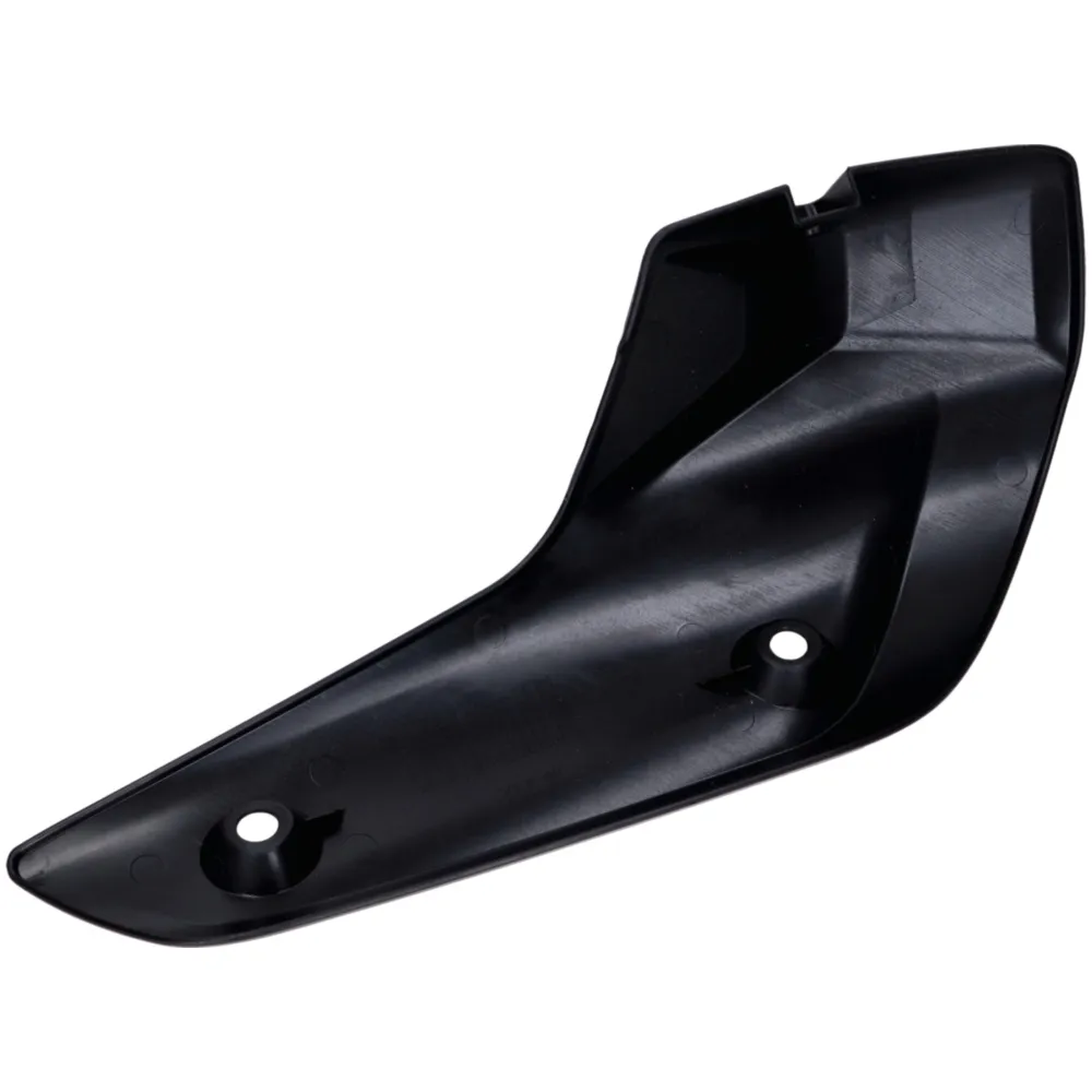 Heat protection exhaust lower Naraku black matt for Yamaha T_2