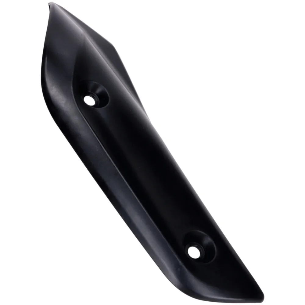 Heat protection exhaust lower Naraku black matt for Yamaha T_3