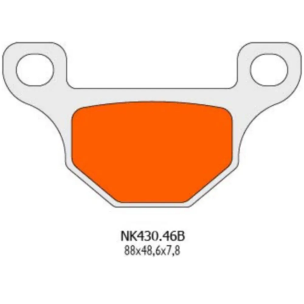 brake pads Naraku organic for Aprilia RS4, Derbi GPR, Motorh_2