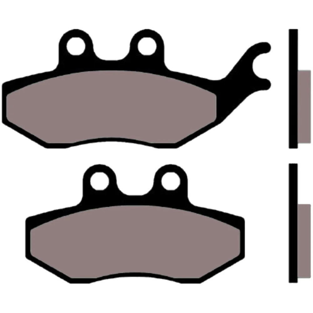 brake pads Naraku organic for Italjet Millenium, Rieju RS2 5_1