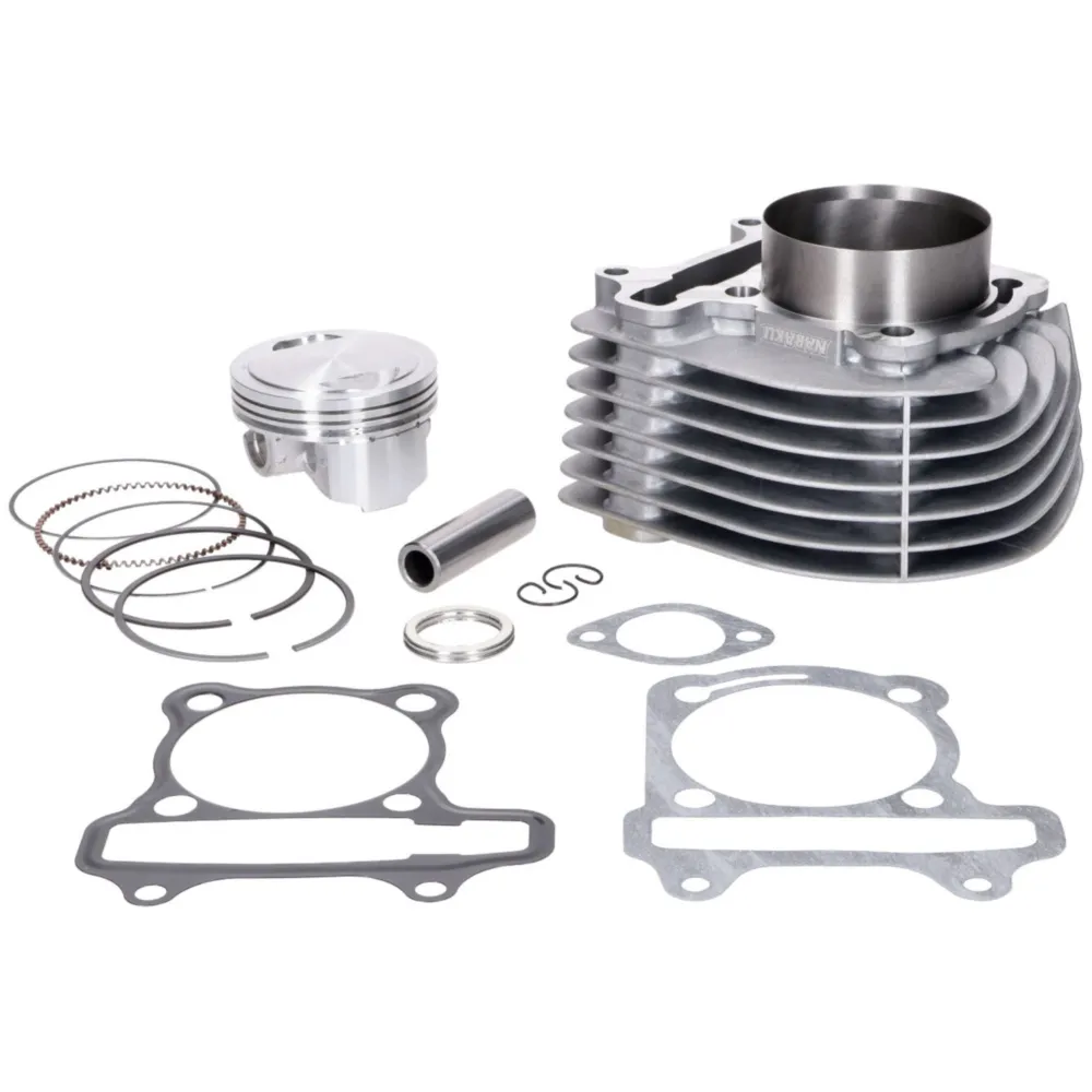 cylinder kit Naraku 180cc 63mm for 4-stroke GY6, Kymco AC NK_1