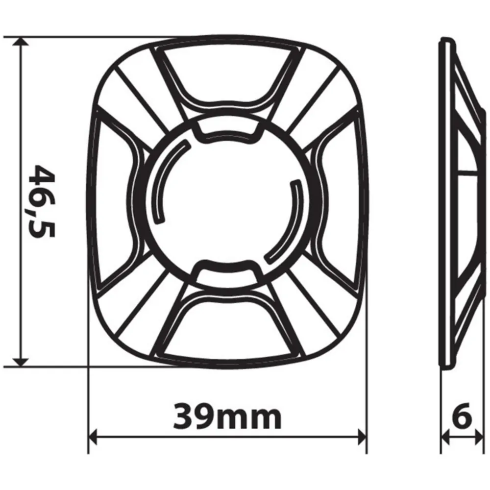 Opti Universal Adapter selbstklebend OL-90426_3
