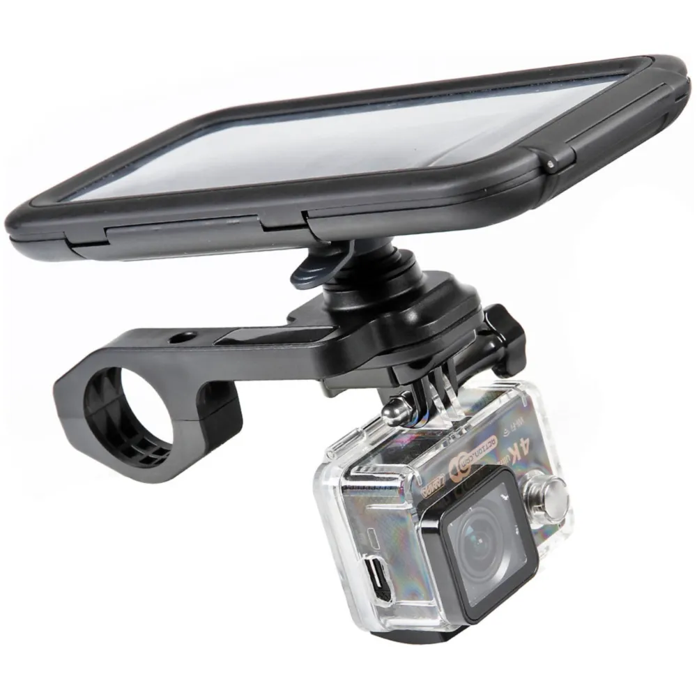 phone and action camera holder handlebar fixing Opti Combo 2_2