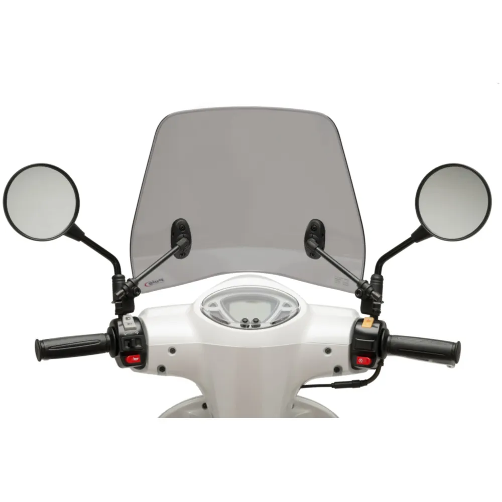 windshield Puig Trafic smoke for SYM Fiddle 50 2021 PUI20844_2