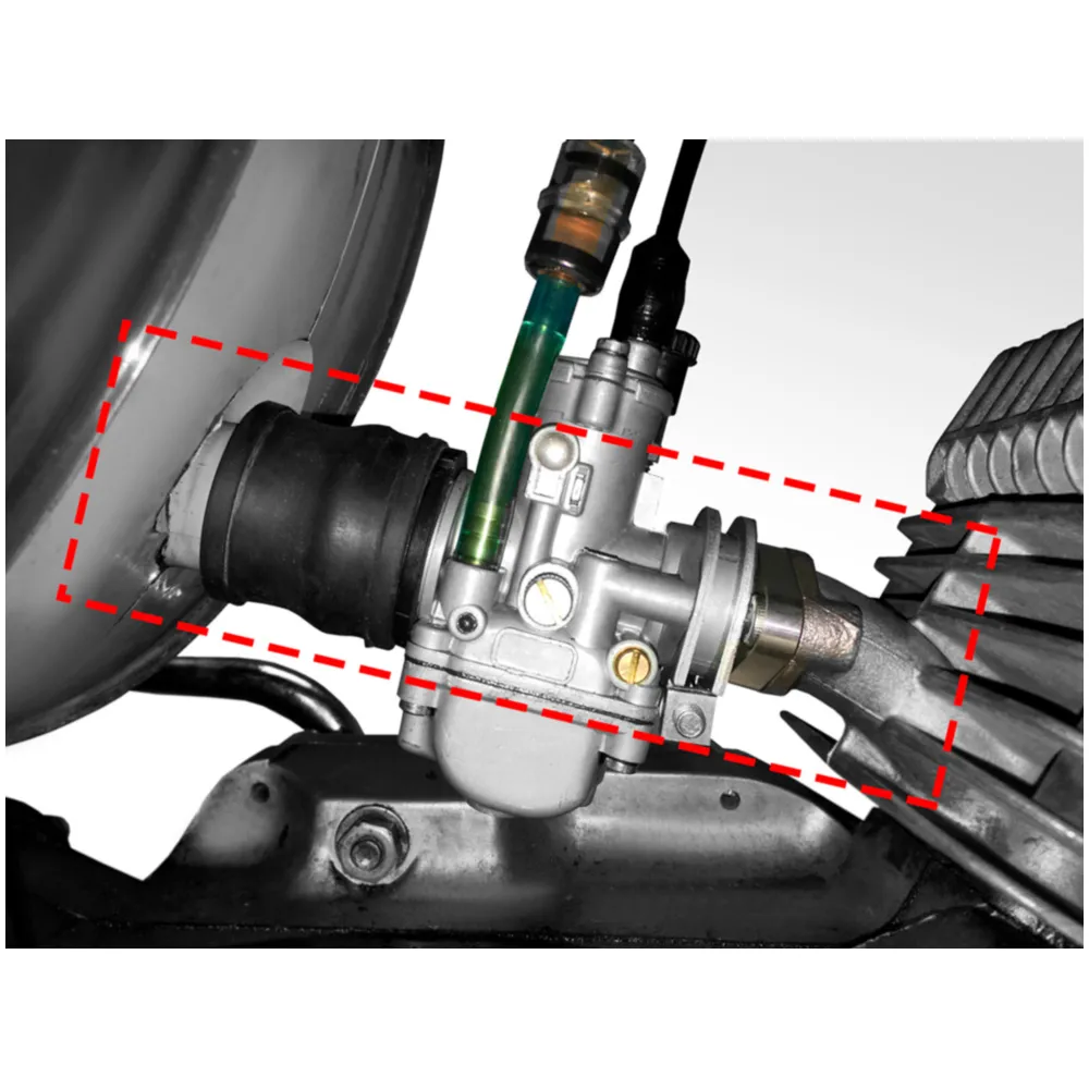 carburetor connection rubber Schmitt for PHBG, Bing, Dellort_2
