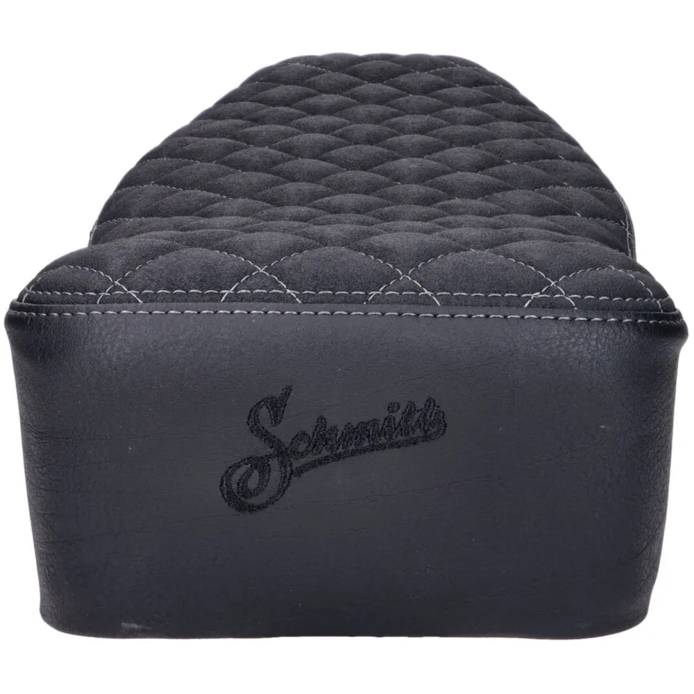 seat kit Schmitt diamond quilted, black / grey for Simson S5_2
