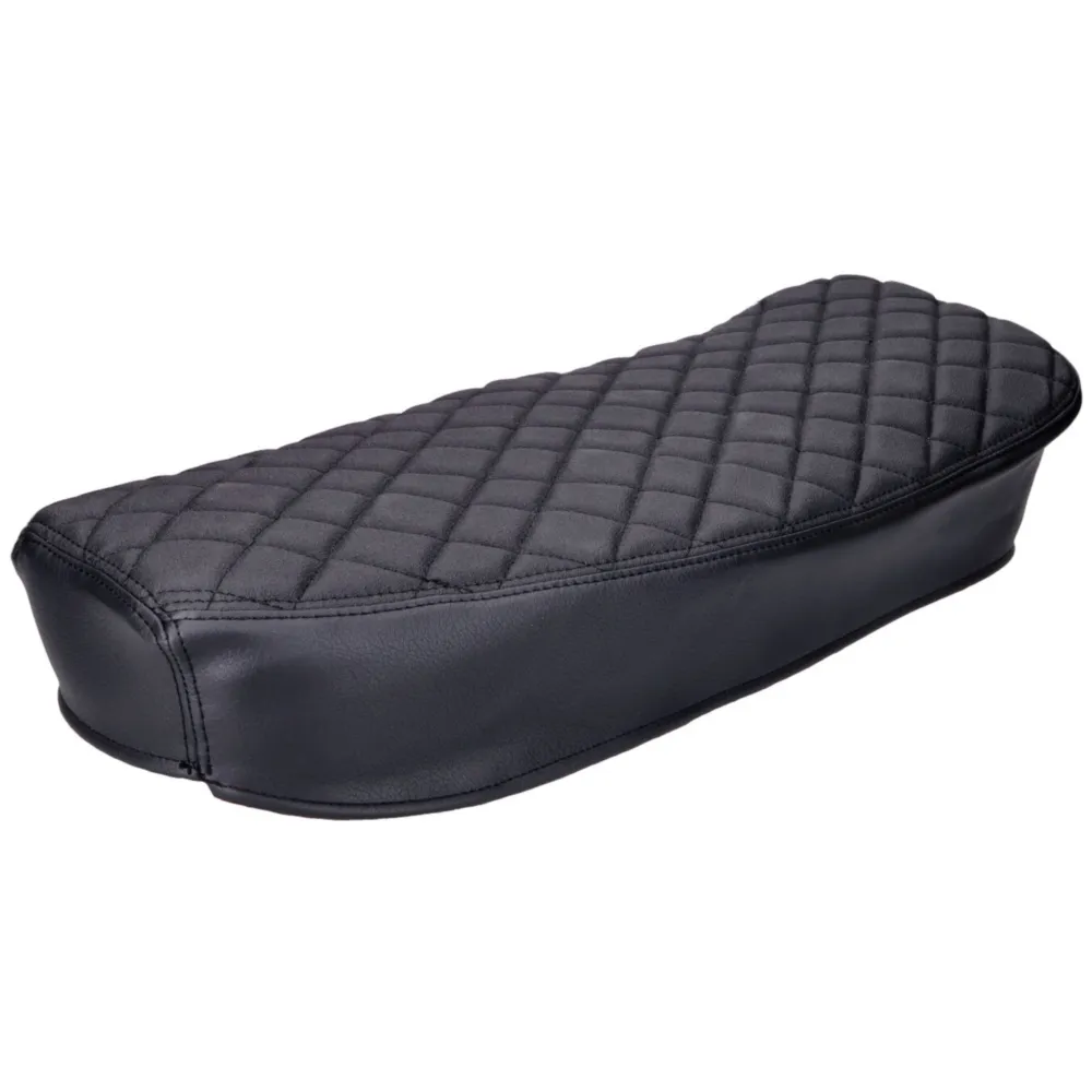 Seat kit Schmitt Raute quilted, black / black for Simson S50_1