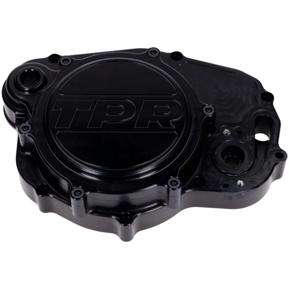 Clutch cover TPR Factory black for Aprilia RX 50, Minarelli _1