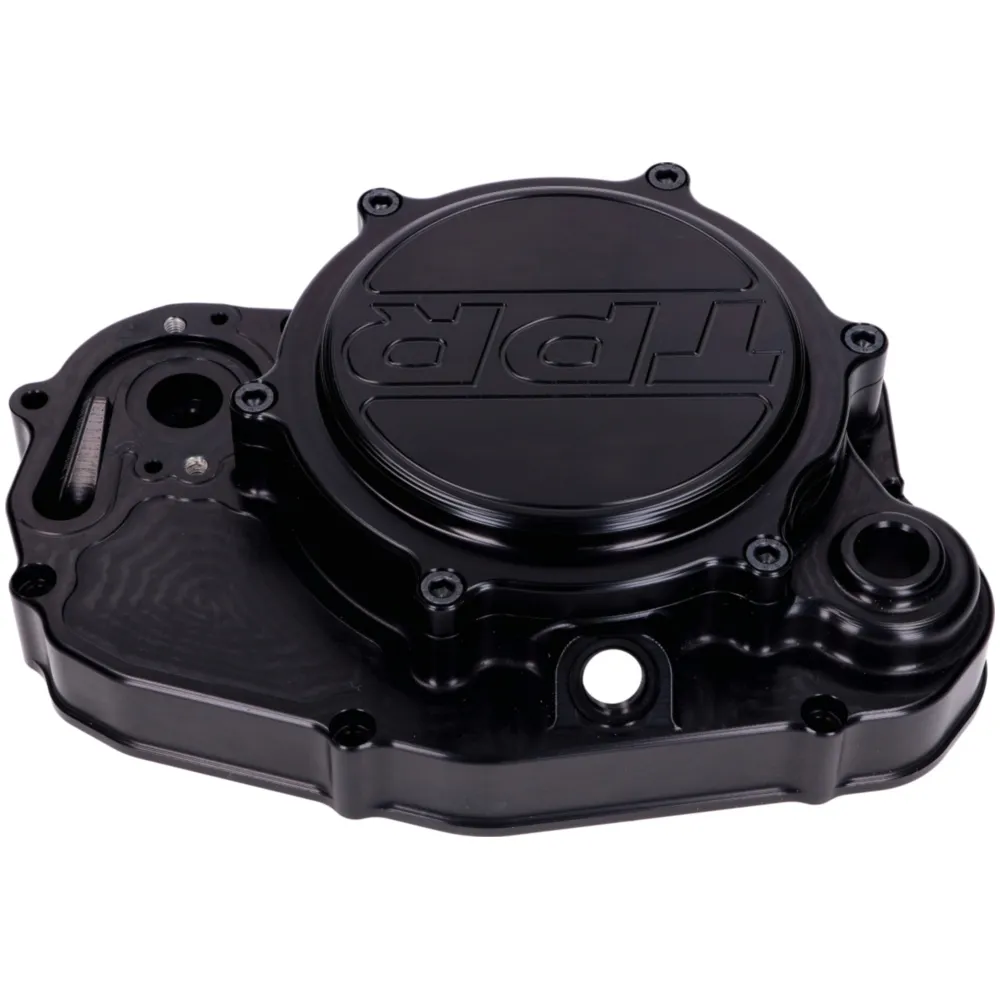Clutch cover TPR Factory black for Aprilia RX 50, Minarelli _3
