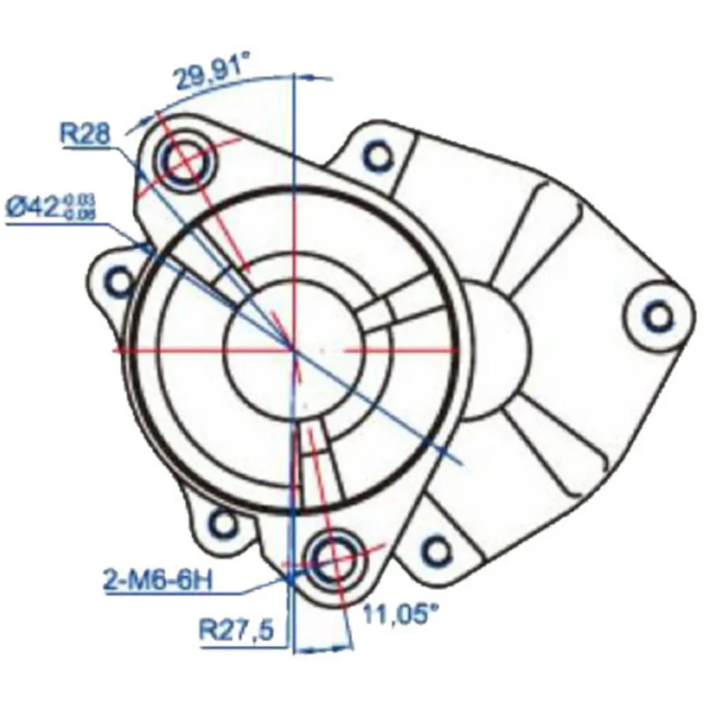 Anlassermotor für Minarelli AM, Generic, KSR-Moto, Keeway, M_1