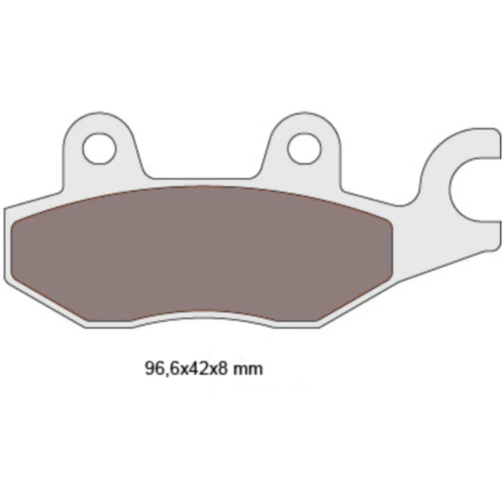 brake pads organic for Aeon, Arctic Cat, Kymco, MBK, MuZ, Ya_2