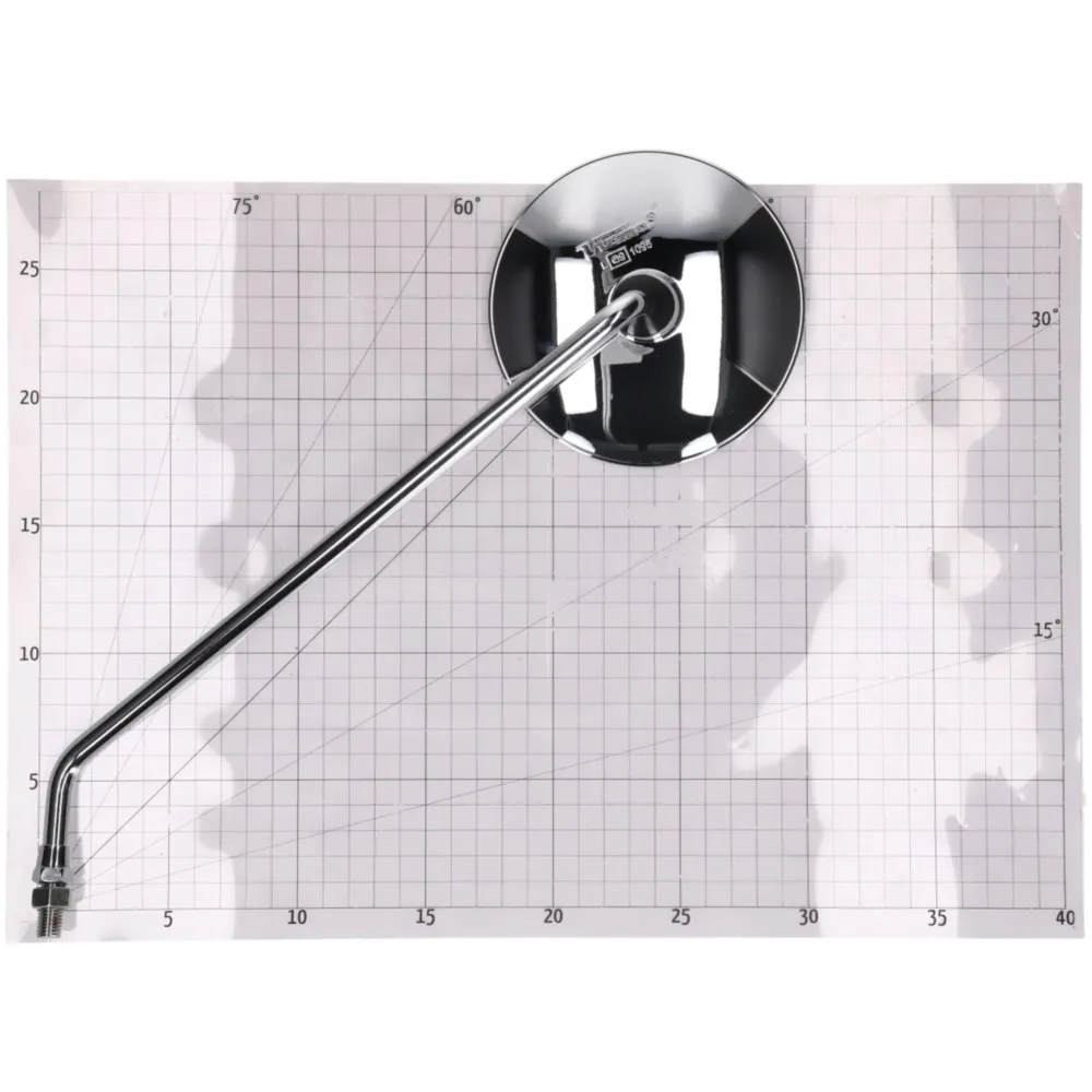 mirror left M10 chromed for Vespa Classic, LML Star VC38797_2