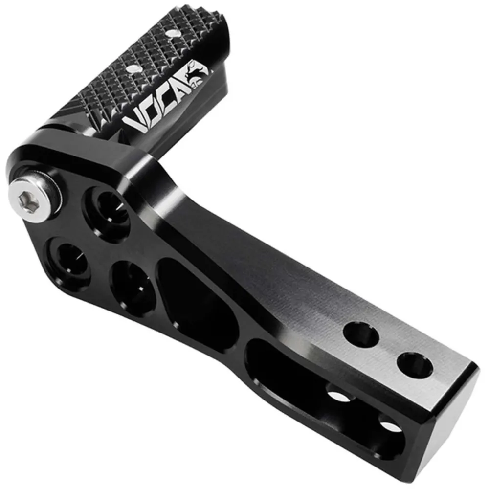Footrests Voca Racing CNC aluminum black for Pitbike YCF Min_1