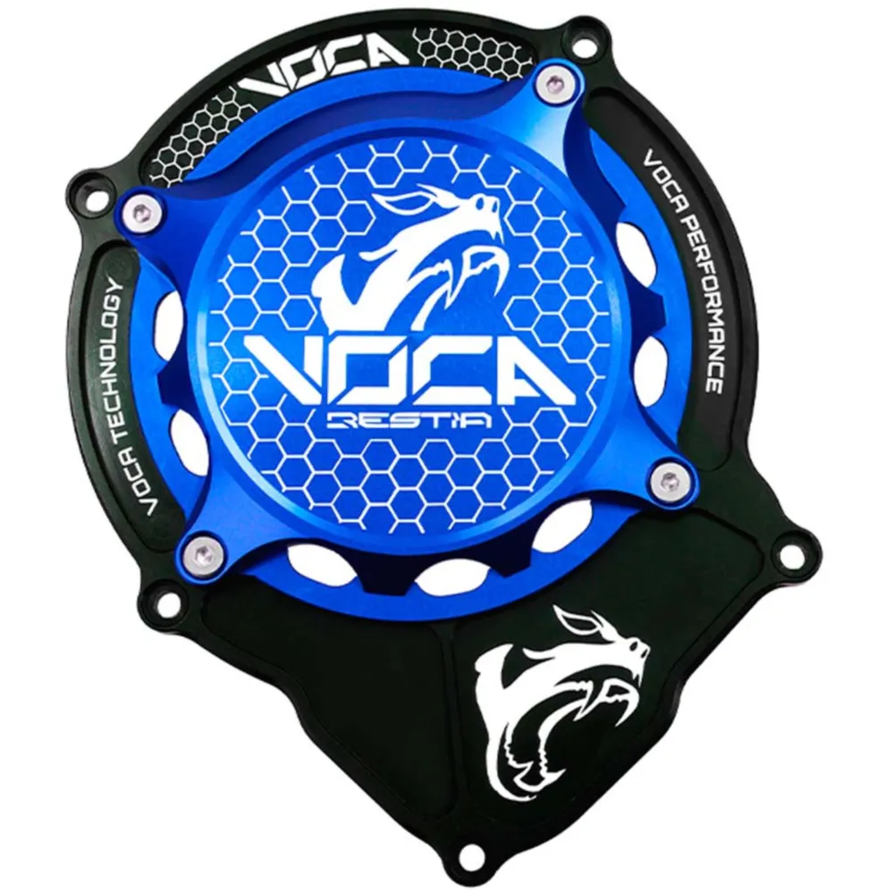 Ignition cover Voca CNC blue for Minarelli AM6 VCR-RD10188CO_1