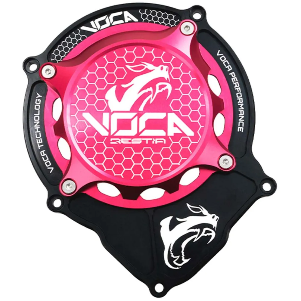Ignition cover Voca CNC pink for Minarelli AM6 VCR-RD10188CO_1
