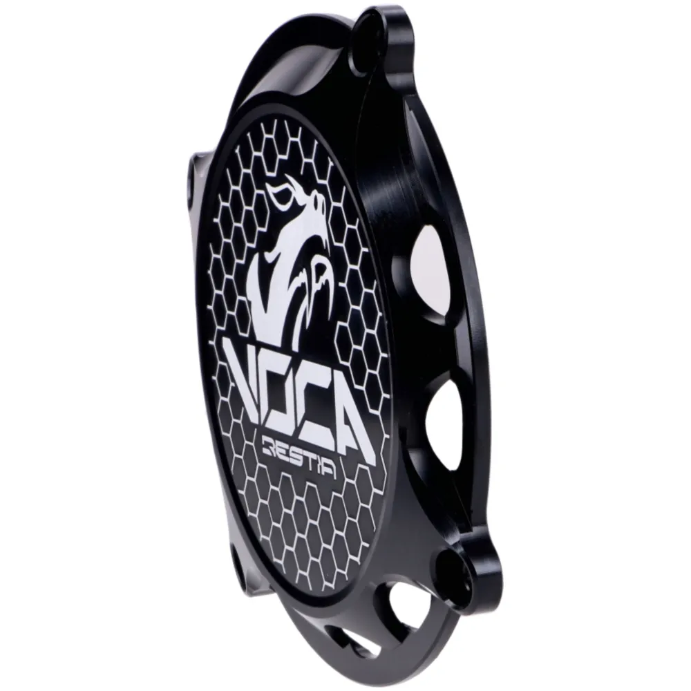 Ignition cover Voca CNC black for Minarelli AM6 VCR-RD10188C_2