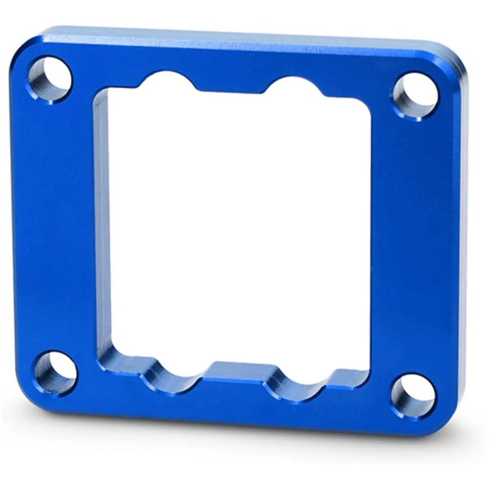 Spacer / distance plate diaphragm block Voca CNC 10mm blue f_1