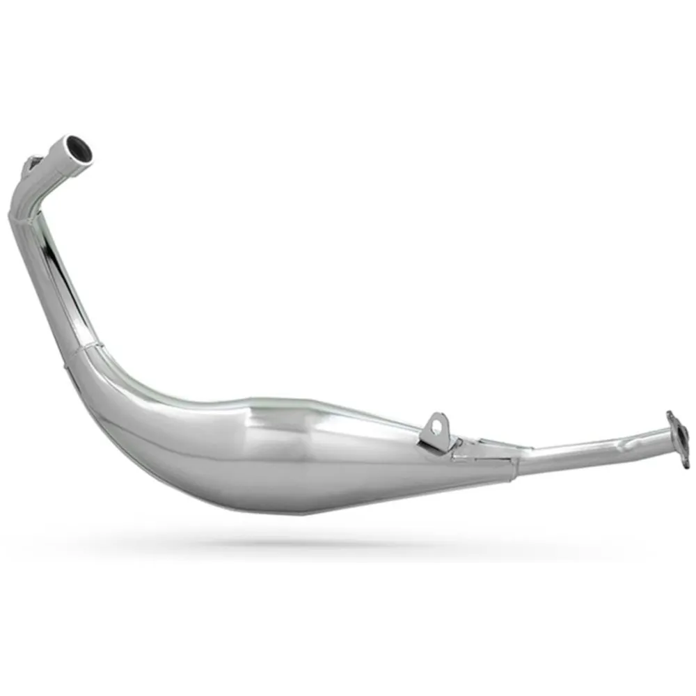 Exhaust Voca Chrome 50/70cc for Derbi Senda, DRD, Aprilia RX_2