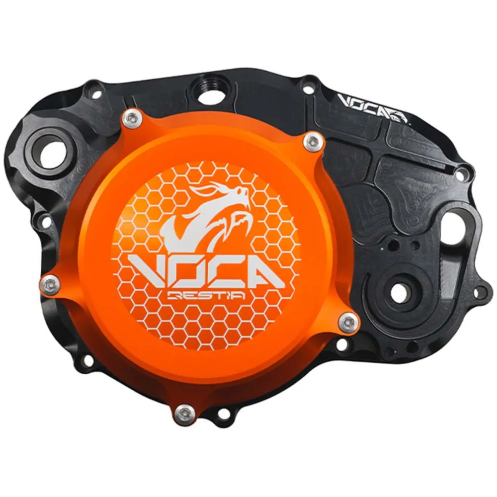 Clutch cover cover Voca CNC orange for Minarelli AM6 VCR-RD1_1