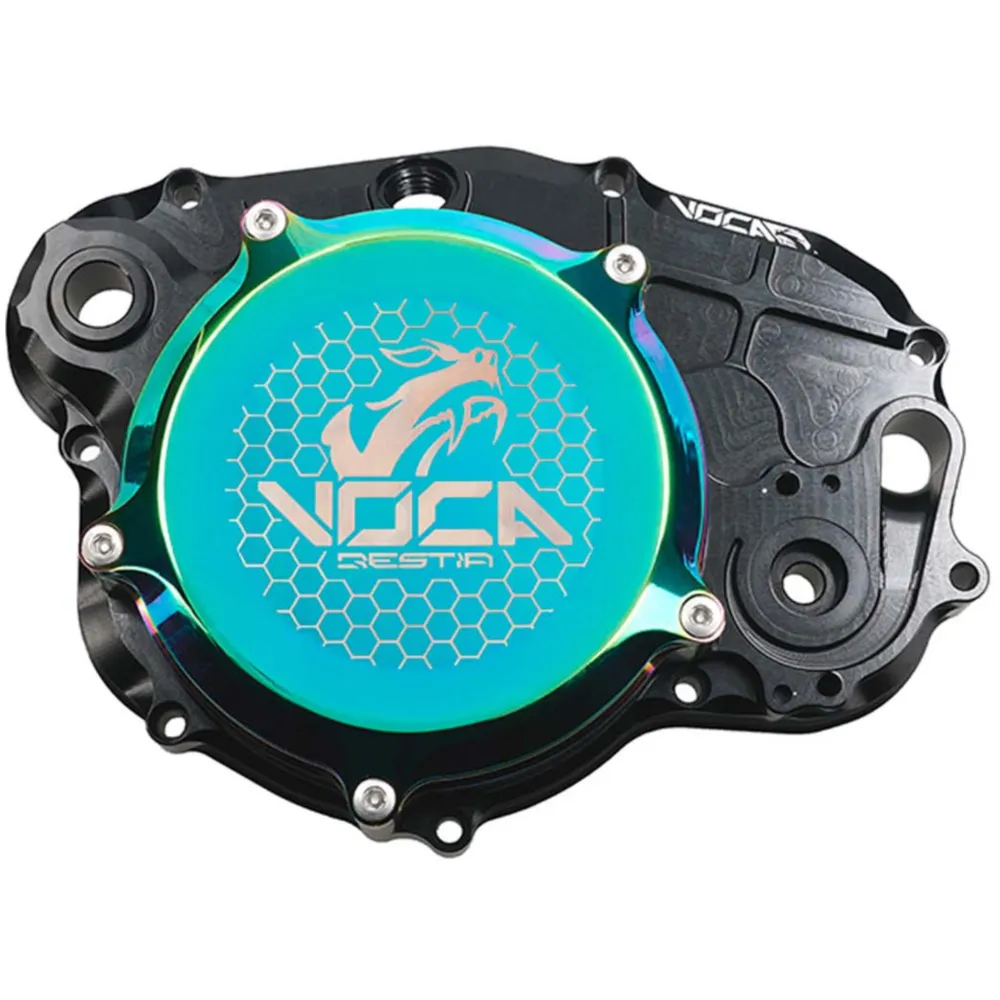 Clutch cover cover Voca CNC titanium for Minarelli AM6 VCR-R_1