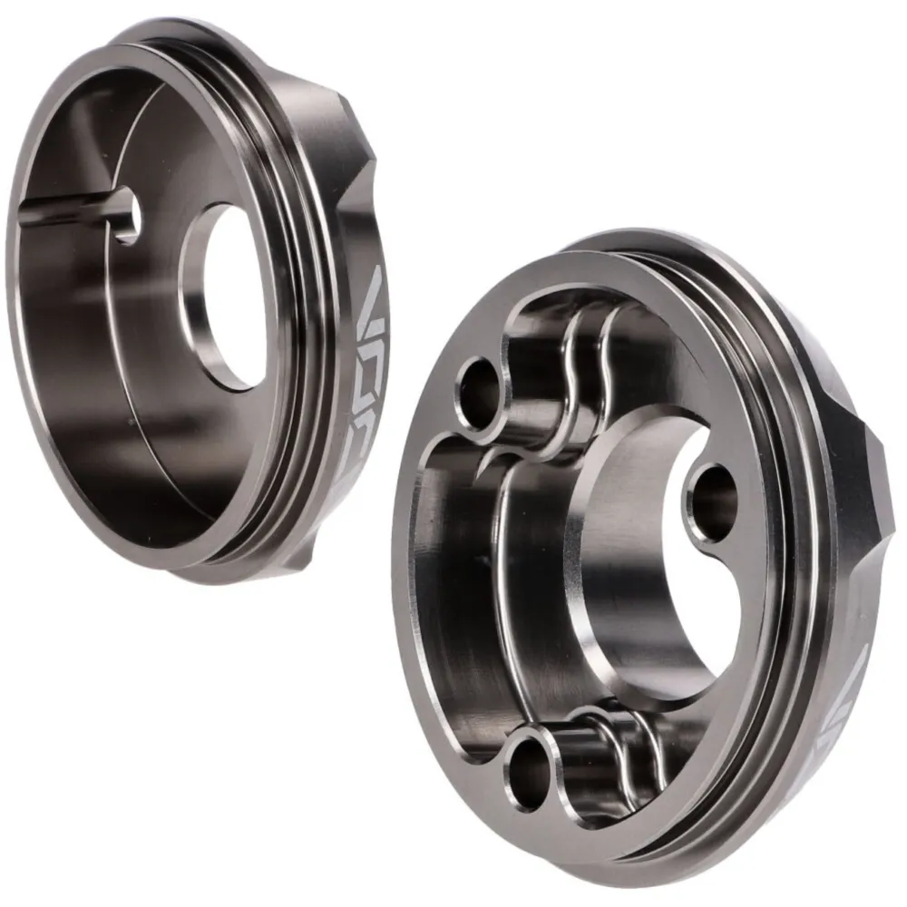 Rear silencer end cap Voca Racing gray VCR-RD304CNC/AL_3