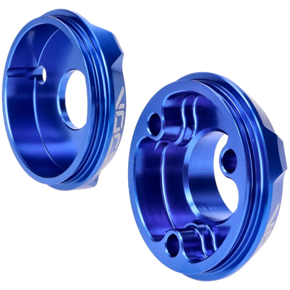 Endschalldämpfer-Endkappe Voca Racing blau VCR-RD304CNC/BL_3