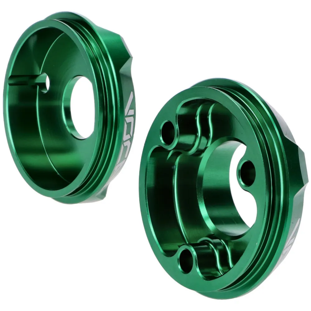 Endschalldämpfer-Endkappe Voca Racing grün VCR-RD304CNC/GR_3