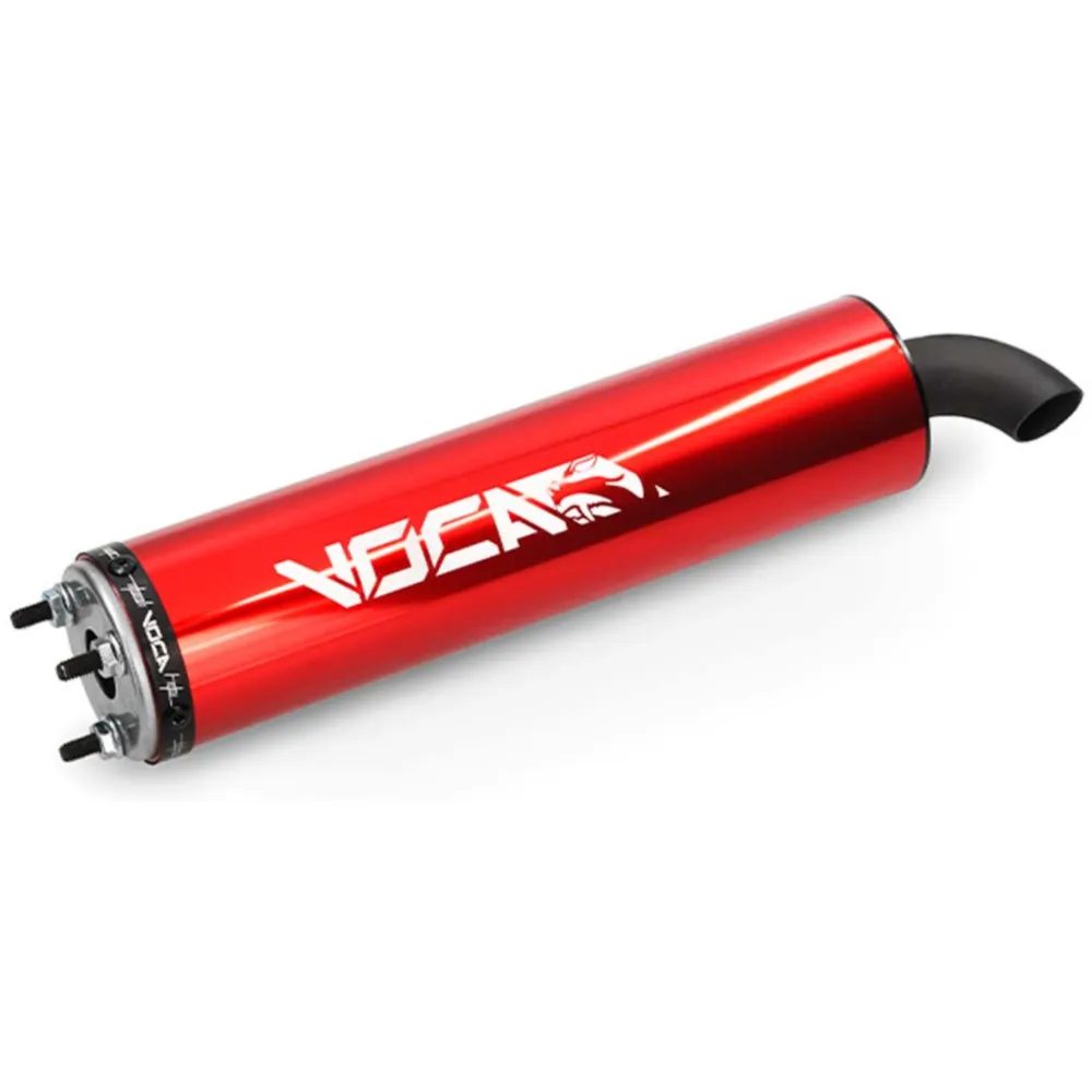 Endschalldämpfer Voca Racing Combat 70ccm rot VCR-RD40200.01_1