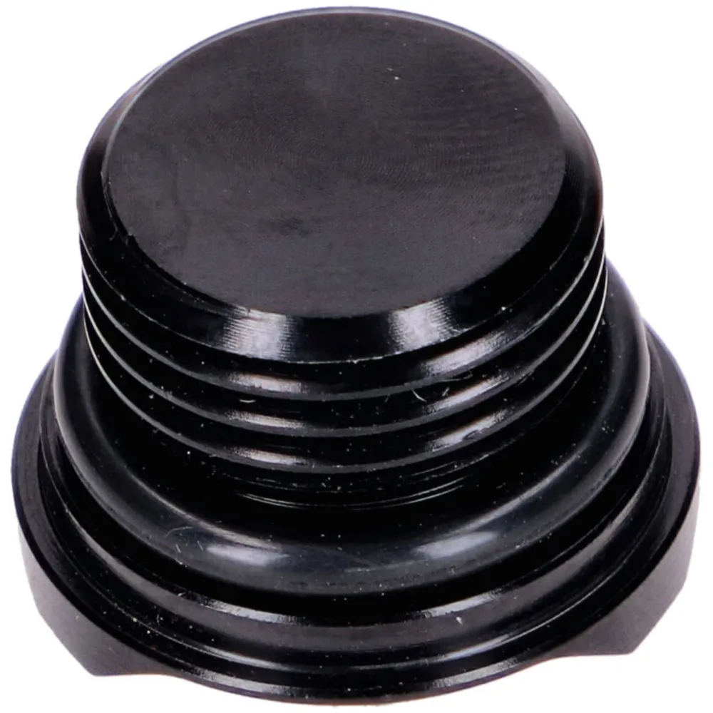 Oil filler plug VOCA V2 CNC black for Derbi EBE, EBS, D50B V_1