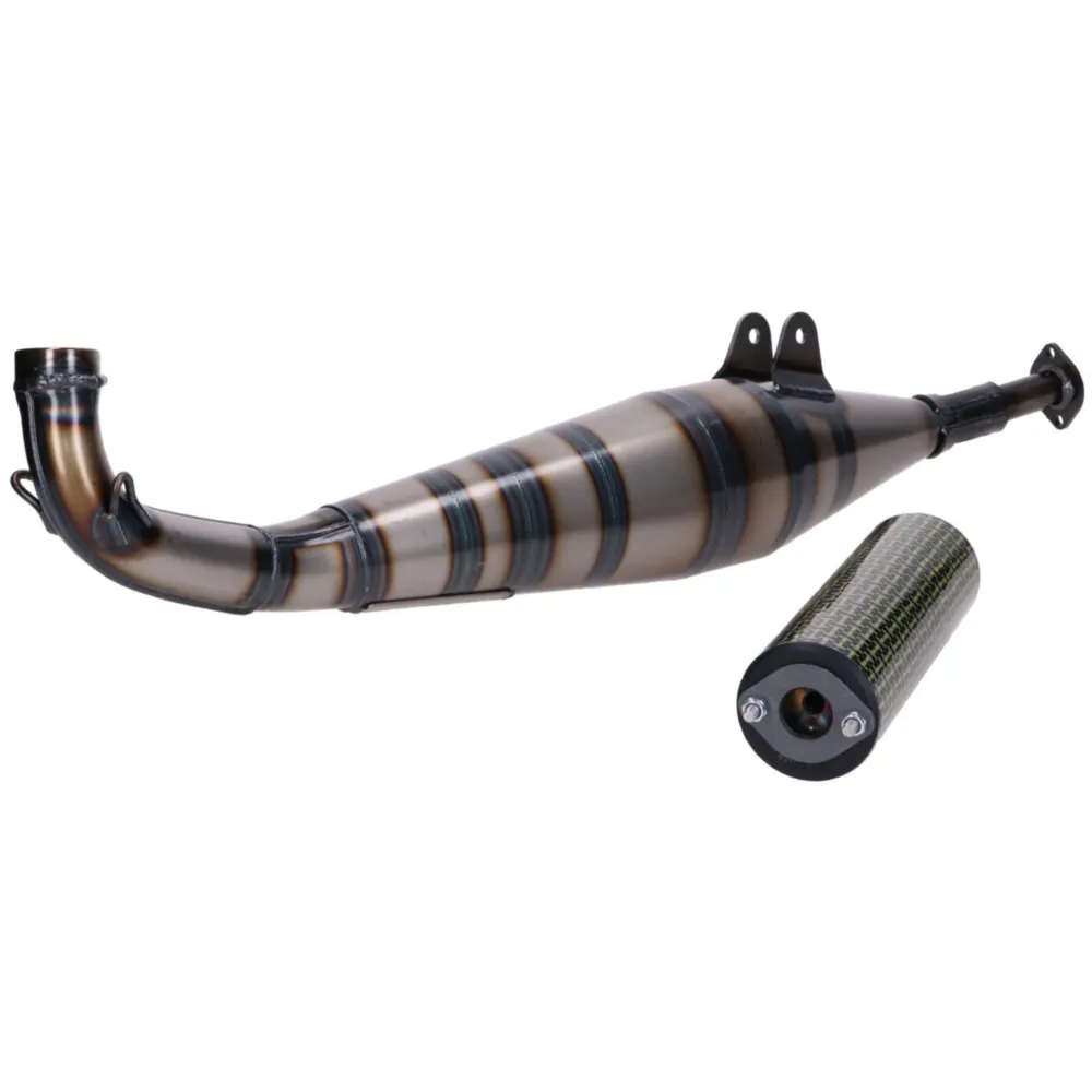 Auspuff Yasuni Carbon Kevlar für Peugeot 103 SP, Vogue YA100_2