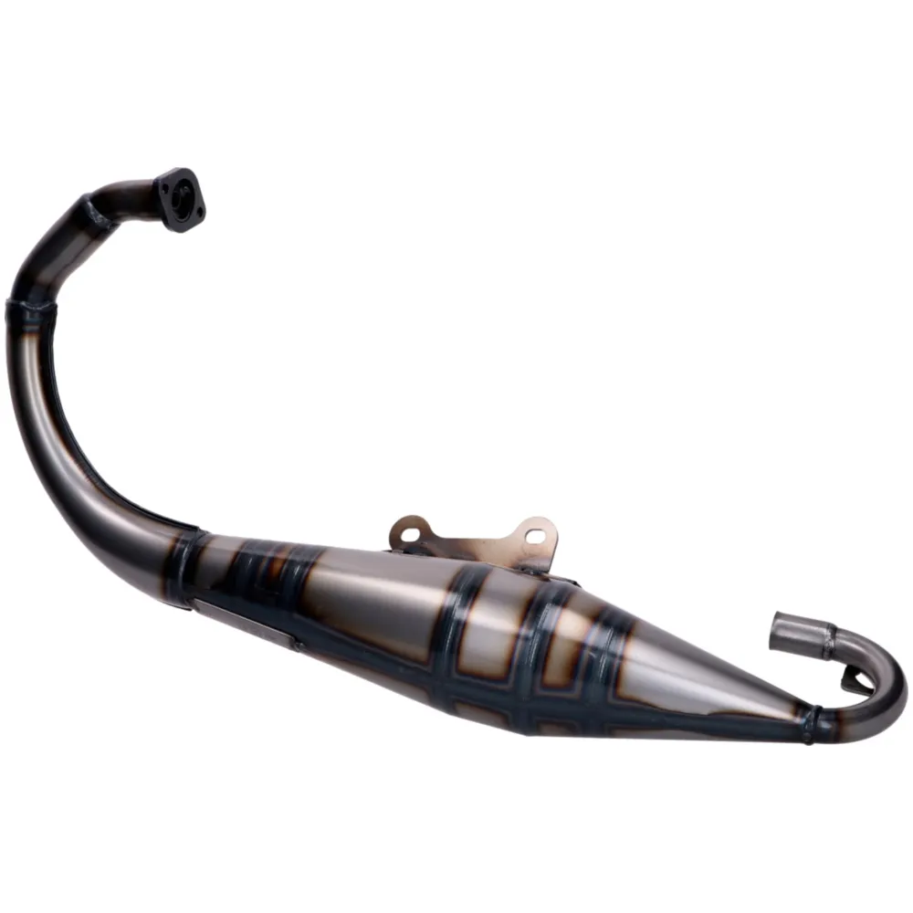 Auspuff Yasuni R-PRO blau für Minarelli stehend YA307A-RPRO_2