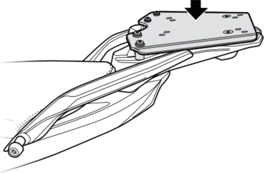 Topcaseträger Shad passend für: BMW R 7110366_2