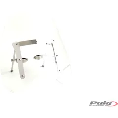 Screen PUIG chopper clear for: Kawasaki VN, BN, EN, EL, Honda VT, VTX, CMX