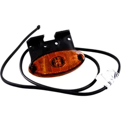 Seitenmarkierungsleuchte LED mit Halter 1.5 Meter DC Kabel