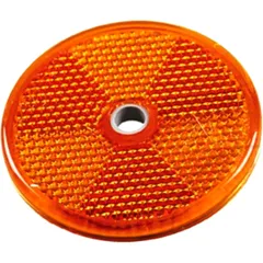 Round Yellow Reflector Adhesive Film 60 mm Pendant